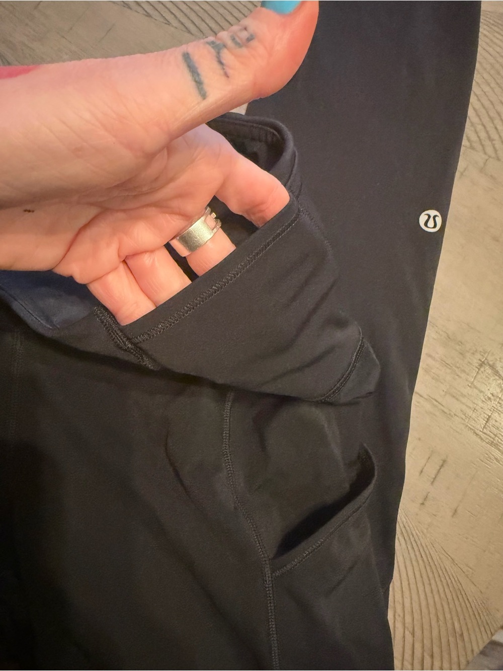 lululemon athletica Black High-Rise Pocket Fast and Free Nulux collection - Picture 7 of 12